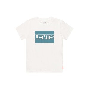 LEVI'S Shirt  biela / pastelovo modrá