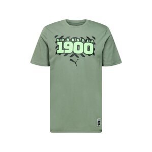 PUMA Funkčné tričko  zelená / kiwi / čierna