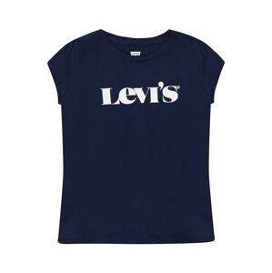 LEVI'S T-Shirt  tmavomodrá / biela