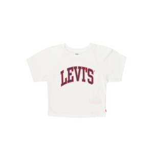 LEVI'S Tričko  biela / červená / indigo