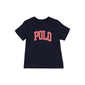 Polo Ralph Lauren T-Shirt  tmavomodrá / svetločervená / biela