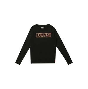 LEVI'S Shirt  čierna / červená / kaki