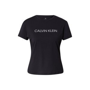 Calvin Klein Performance Tričko  čierna / sivá