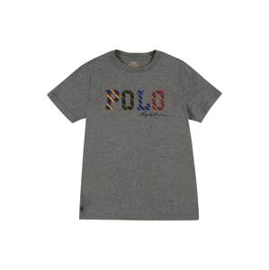 Polo Ralph Lauren T-Shirt  sivá melírovaná / zmiešané farby