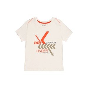 ESPRIT T-Shirt  krémová / oranžová / olivová