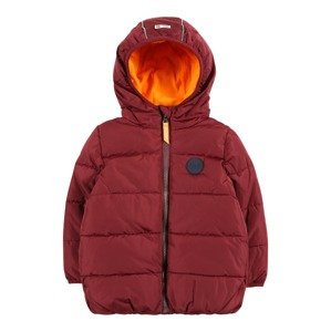 Noppies Zimná bunda 'Burao'  tmavočervená / oranžová