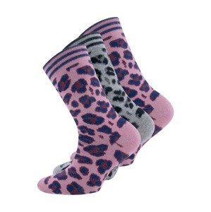 EWERS Ponožky  námornícka modrá / sivá melírovaná / ružová / burgundská / čierna