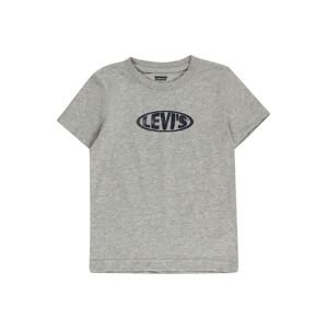 LEVI'S T-Shirt  sivá melírovaná / tmavomodrá