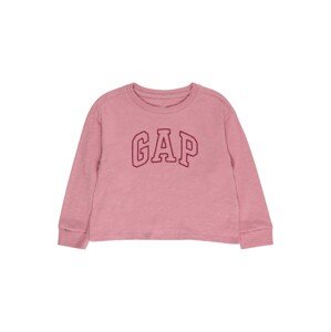 GAP Shirt 'BETTER'  ružová / rubínová