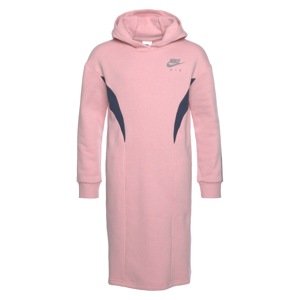 Nike Sportswear Šaty  námornícka modrá / ružová / sivá
