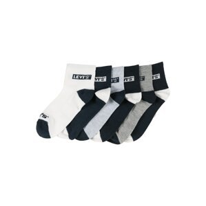 LEVI'S Ponožky  modrá / sivá / biela