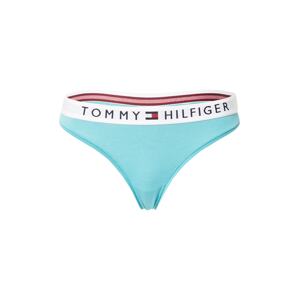 Tommy Hilfiger Underwear Tangá  petrolejová / biela / červená / námornícka modrá