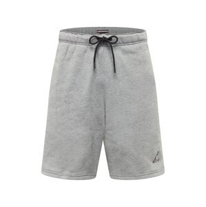 Jordan Športové nohavice  sivá / čierna / biela