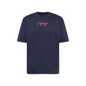 HUGO T-Shirt 'Deneziano'  námornícka modrá / modrosivá / grenadínová