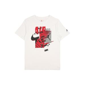 Jordan Tričko 'POST UP'  biela / čierna / červená