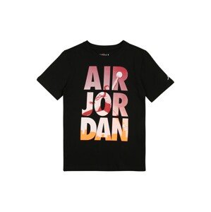 Jordan Tričko 'DUNK FADE'  čierna / pitaya / tmavožltá / biela