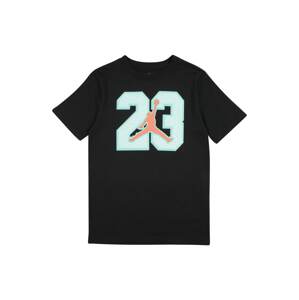 Jordan T-Shirt '23 GAME TIME'  čierna / svetlomodrá / lososová