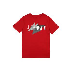 Jordan Tričko 'GEO FLIGHT'  červená / biela / sivá