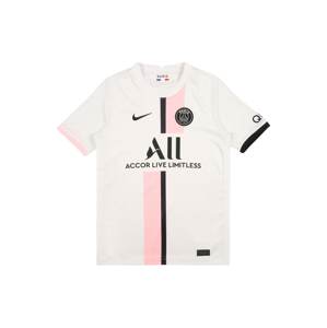 NIKE Funkčné tričko 'Paris Saint-Germain 2021/22 Stadium Away'  biela / čierna / svetloružová