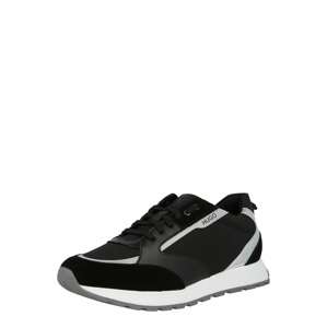 HUGO Sneaker 'Icelin'  čierna / strieborná