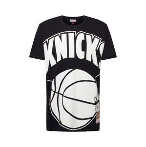 Mitchell & Ness T-Shirt 'BIG FACE'  čierna / biela