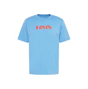 LEVI'S ® Tričko  svetlomodrá / neónovo oranžová