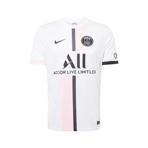 NIKE Dres 'Paris Saint-Germain 2021/22 Stadium Away'  biela / čierna / pastelovo ružová