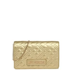 Love Moschino Listová kabelka  zlatá