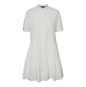 Vero Moda Petite Košeľové šaty 'Delta'  prírodná biela