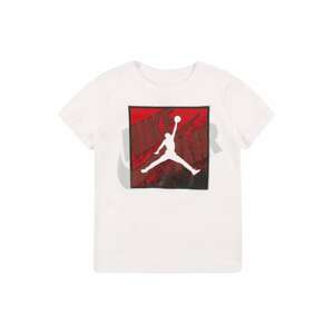 Jordan T-Shirt  biela / červená / čierna
