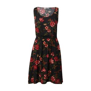 ONLY Letné šaty 'NOVA'  olivová / pastelovo ružová / červená / čierna