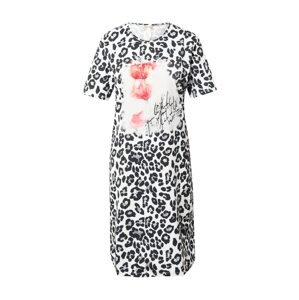 Key Largo Letné šaty 'SARINA'  ružová / čierna / biela