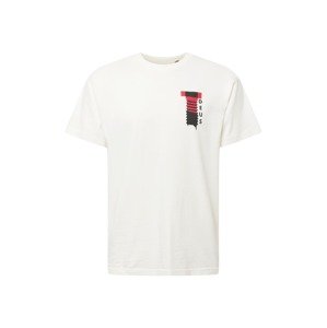 DEUS EX MACHINA T-Shirt 'Naito Ibiza'  biela / čierna / melónová