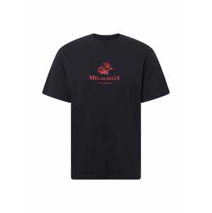 Han Kjøbenhavn T-Shirt  čierna / červená