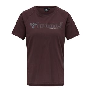 Hummel Funkčné tričko 'Zenia'  farba lesného ovocia / striebornosivá