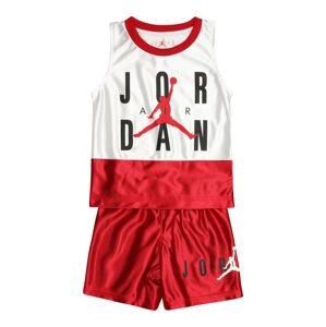 Jordan Joggingová súprava  červená / biela / čierna