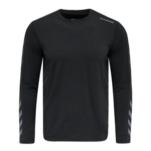 Hummel Funkčné tričko 'Mace'  čierna / čadičová