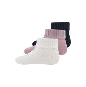 EWERS Ponožky  námornícka modrá / rosé / biela