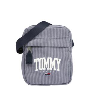Tommy Jeans Taška cez rameno 'COLLEGE'  dymovo modrá / biela / námornícka modrá / červená