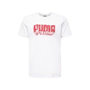 PUMA Funkčné tričko 'All Tournament'  biela / červená