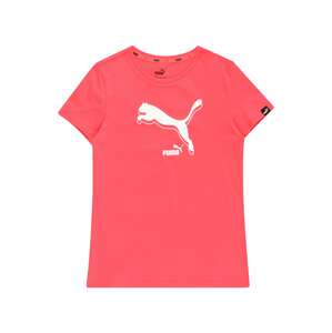 PUMA Shirt  ružová / biela