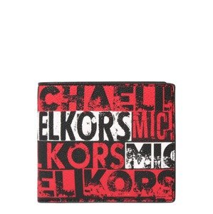 Michael Kors Peňaženka  čierna / biela / červená
