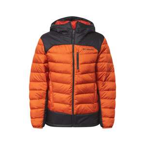 COLUMBIA Outdoorová bunda  oranžová / čierna