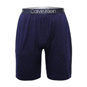 Calvin Klein Underwear Pyžamové nohavice 'Ultra Soft Modal'  tmavomodrá / zafírová / biela
