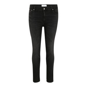 Calvin Klein Jeans Plus Džínsy 'SKINNY PLUS'  čierny denim