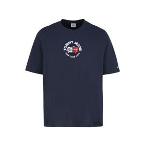 Tommy Jeans Plus T-Shirt  námornícka modrá