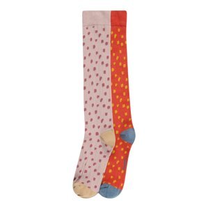 EWERS Ponožky  červená / žltá / modrá / béžová / rosé