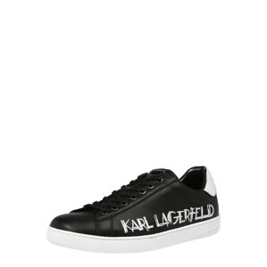 Karl Lagerfeld Nízke tenisky 'KOURT II'  čierna / biela