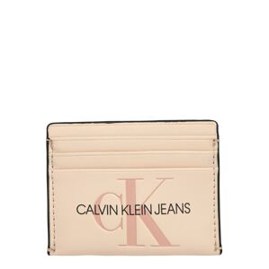 Calvin Klein Jeans Puzdro  telová / staroružová / čierna