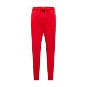 Jordan Športové nohavice  ohnivo červená / čierna